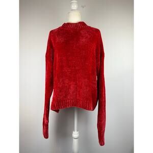 Sanctuary Chenille Sweater Red Women XXL